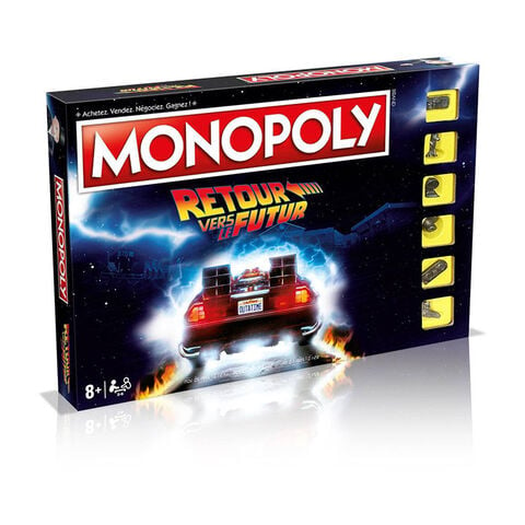 Jeu De Societe Monopoly - Retour Vers Le Futur - Pack Fenêtre